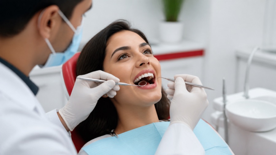 Dental checkups and OPD consultation at Pearl View Dental